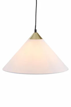 Taklampor|Jotex MICKAN Taklampa Vit/mässing