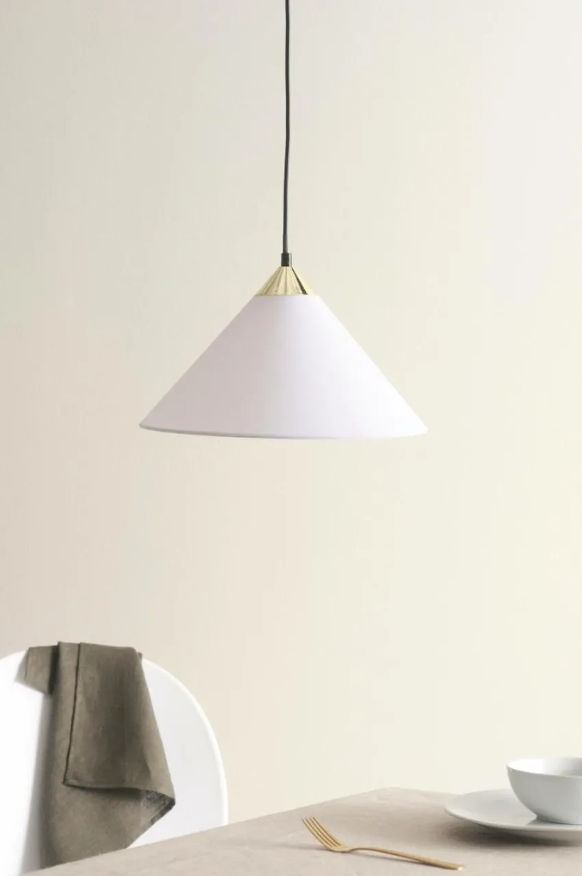 Taklampor|Jotex MICKAN Taklampa Vit/mässing