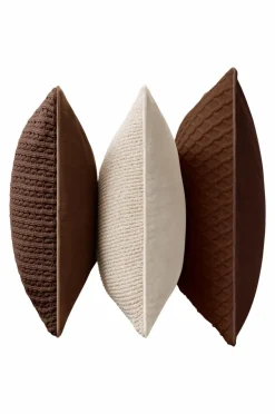 Prydnadskuddar & Fodral|Jotex MILA Kuddfodral 3-pack Brun