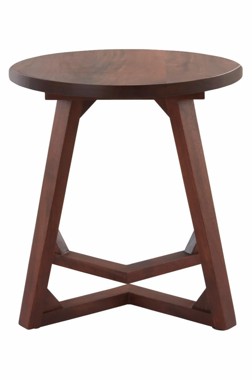 Bord|Jotex MILNA Sidobord ø 50 Cm Brun