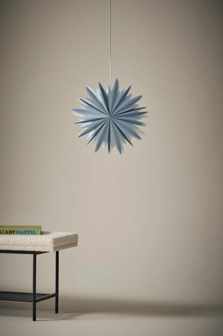 Julbelysning|Jotex MIMOSA Julstjärna ø 44 Cm Ljusblå