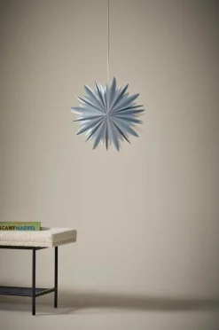 Julbelysning|Jotex MIMOSA Julstjärna ø 44 Cm Ljusblå