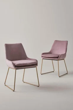 Stolar|Jotex MINOU Stol 2-pack Ljus ljungrosa