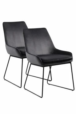 Stolar|Jotex MINOU Stol 2-pack Mörkgrå