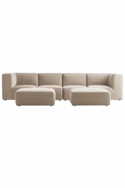 Sittpuffar|Fåtöljer|Jotex MIRA Fotpall Beige