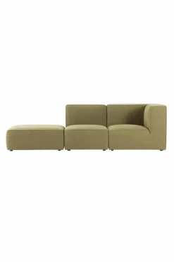 Soffor|Jotex MIRA TEXTURE Soffmodul - Mittdel Mossgrön