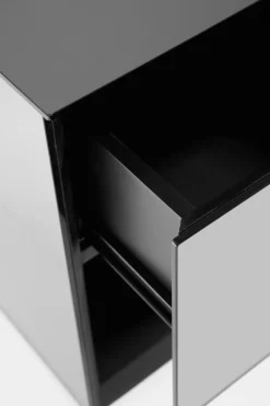 Förvaring|Jotex MIRRE Sängbord Grå spegelglas