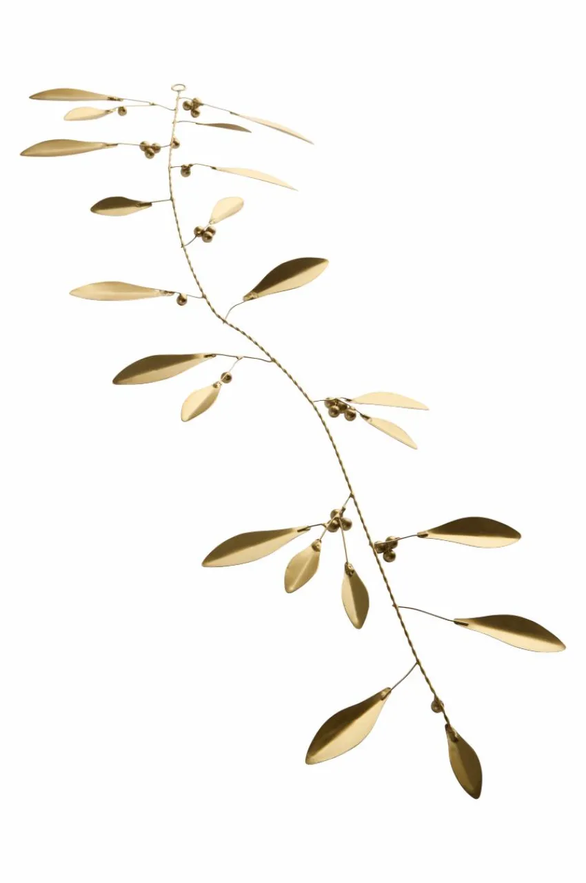 Juldekoration|Jotex MISTEL Girlang 51,5 Cm Mässing