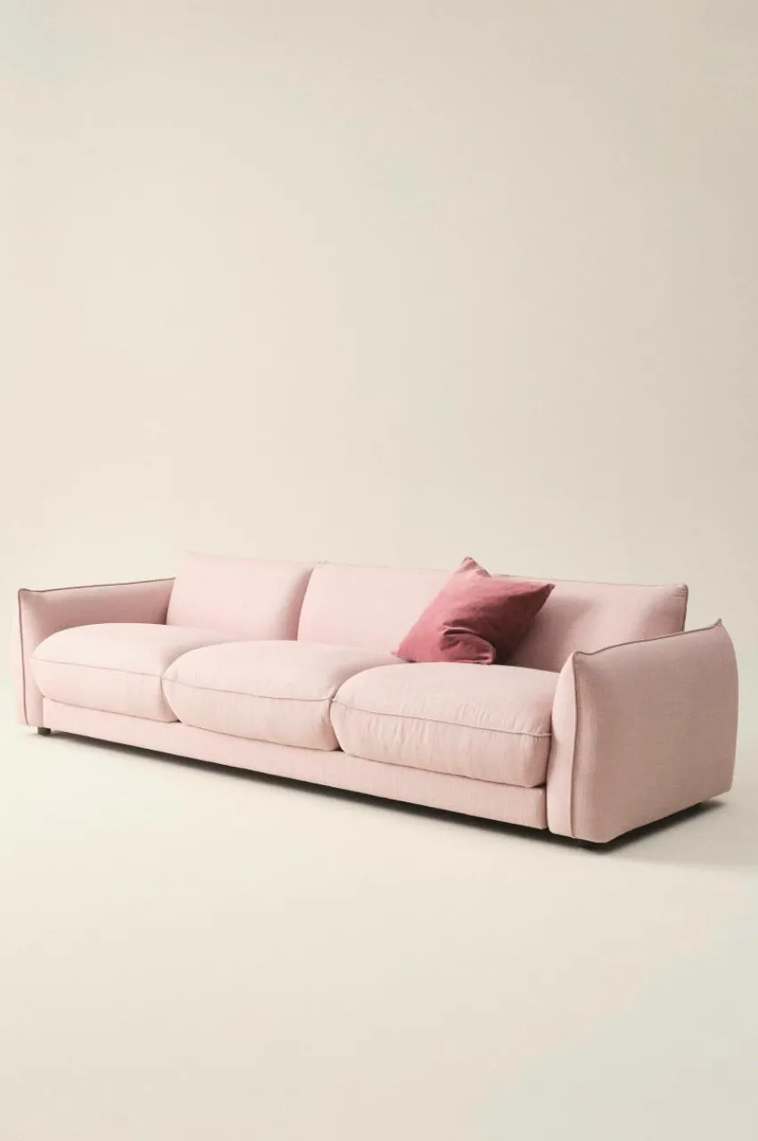 Soffor|Jotex MOLTON Soffa 3-sits Rosa