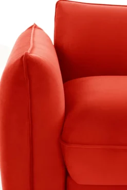 Soffor|Jotex MOLTON Soffa 3-sits Rödorange