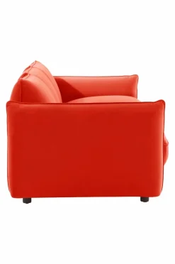 Soffor|Jotex MOLTON Soffa 3-sits Rödorange