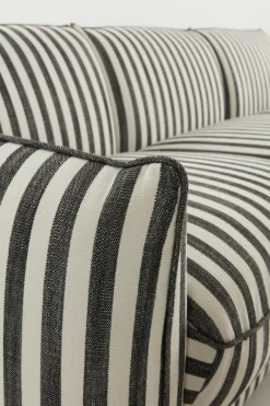 Soffor|Jotex MOLTON Soffa 3-sits Svart/vit
