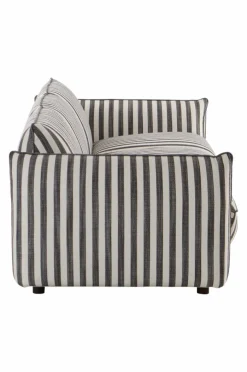Soffor|Jotex MOLTON Soffa 3-sits Svart/vit