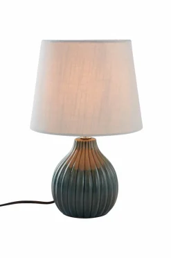 Bordslampor|Jotex MONA Bordslampa Grön/naturvit