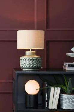 Bordslampor|Jotex MONICA Bordslampa Grå