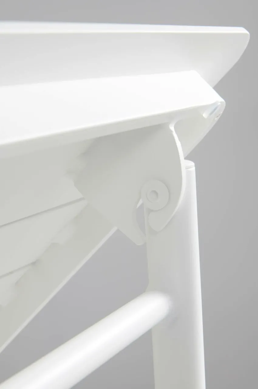 Utebord|Utemöbler|Jotex MONTMARTRE Cafébord 60x60 Cm Vit