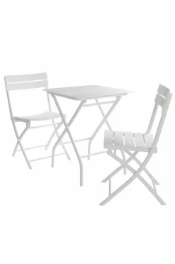 Utebord|Utemöbler|Jotex MONTMARTRE Cafébord 60x60 Cm Vit