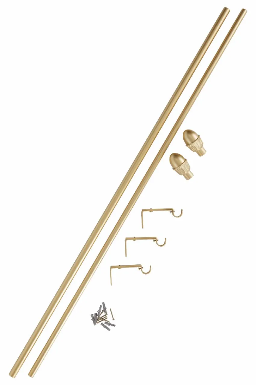 Gardinstänger|Jotex MOZART Gardinstång 120-210 Cm Guld