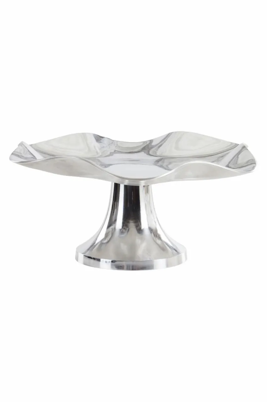 Brickor & Serveringsfat|Jotex MYRLA Serveringsfat ø 37 Cm Silver