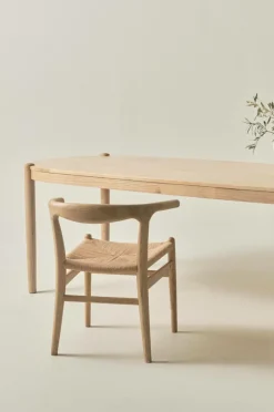 Bord|Jotex NATTAVAARA Ovalt Matbord 90x240 Cm Natur