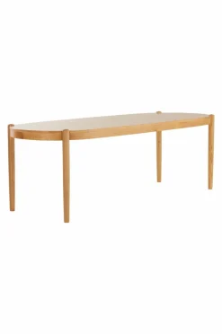 Bord|Jotex NATTAVAARA Ovalt Matbord 90x240 Cm Natur