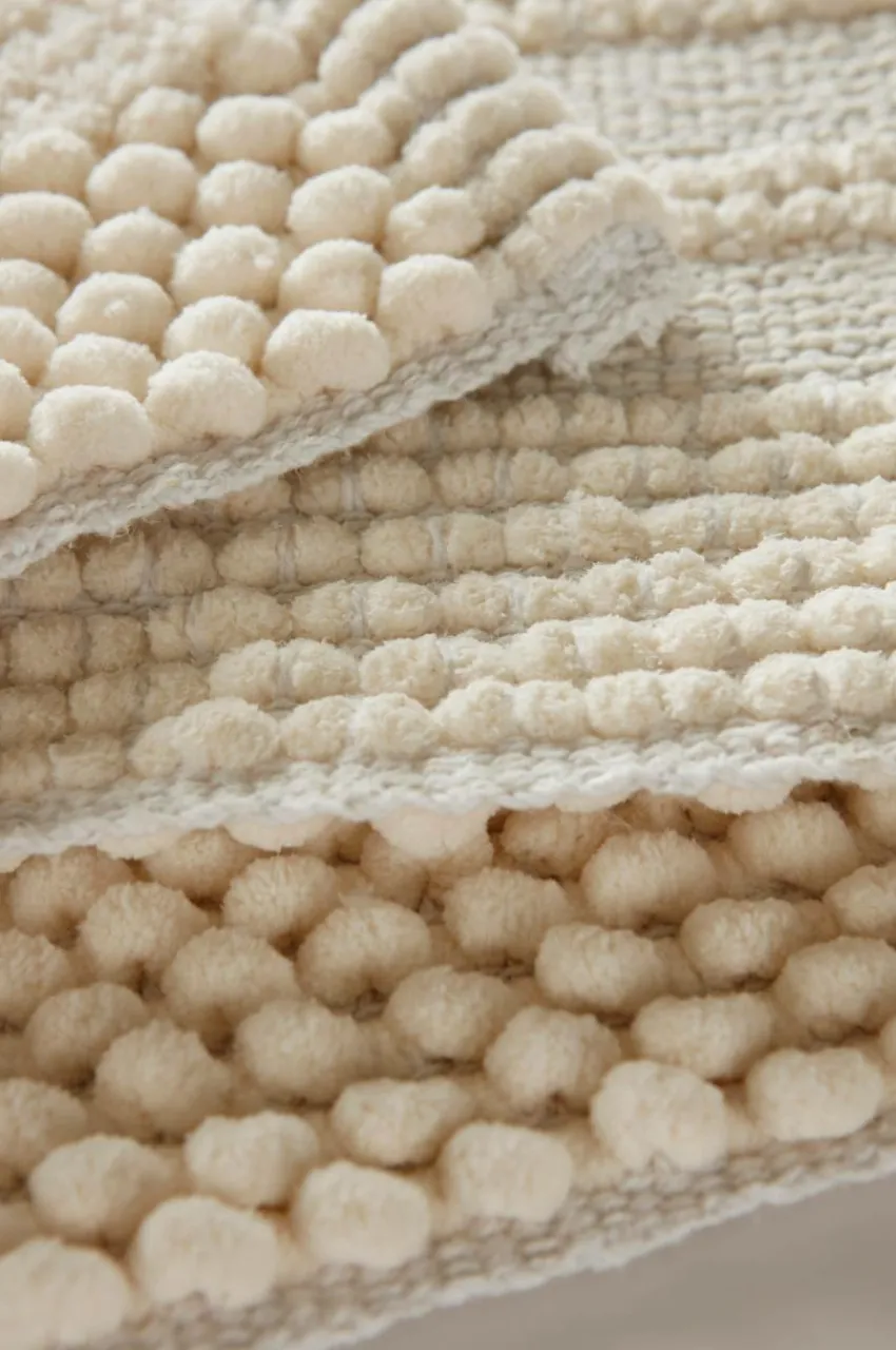 Badrumsmattor|Badrumsmattor|Jotex NEA Badrumsmatta 80x120 Cm Naturvit
