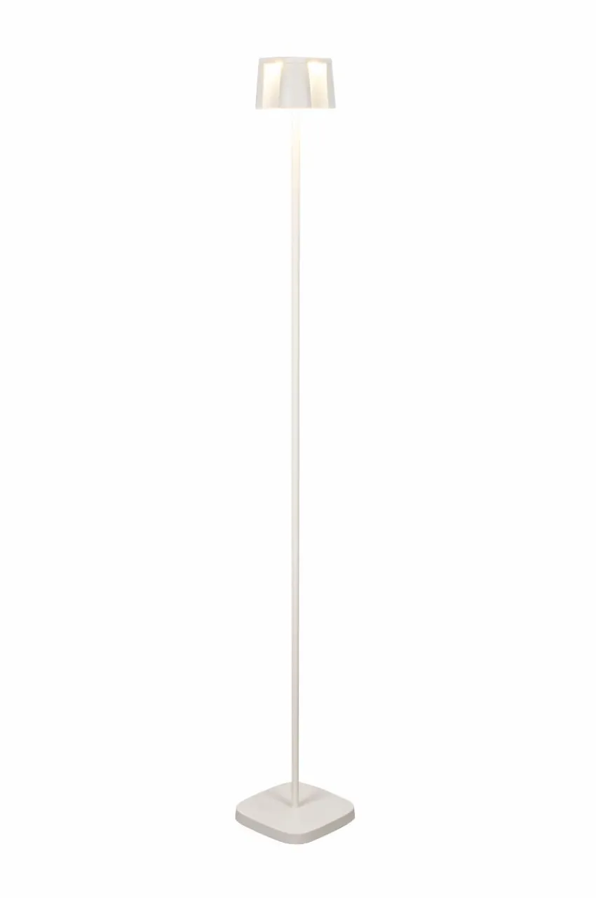 Utebelysning|Utebelysning|Jotex NICE Golvlampa Uppladdningsbar Utomhus Vit