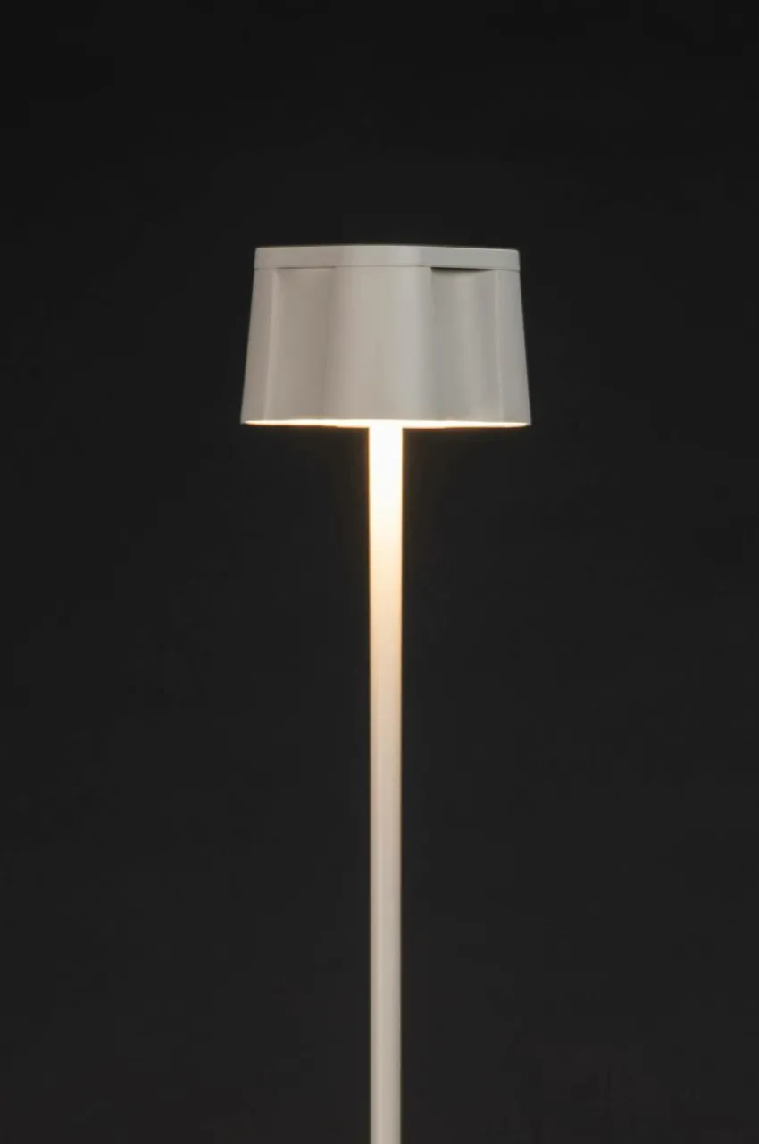 Utebelysning|Utebelysning|Jotex NICE Golvlampa Uppladdningsbar Utomhus Vit