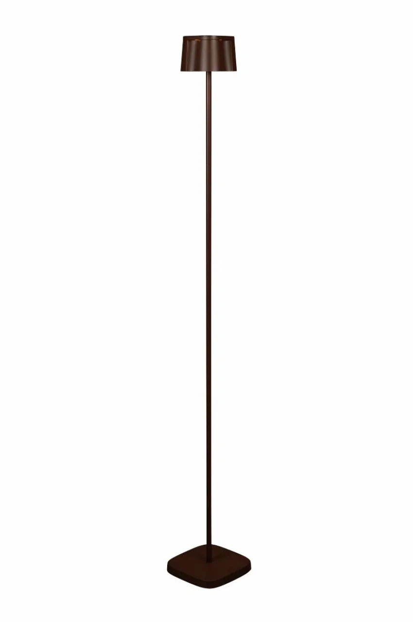 Utebelysning|Utebelysning|Jotex NICE Golvlampa Uppladdningsbar Utomhus Rost