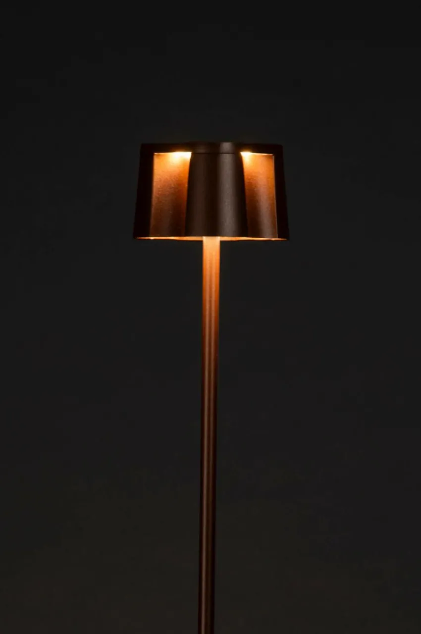 Utebelysning|Utebelysning|Jotex NICE Golvlampa Uppladdningsbar Utomhus Rost