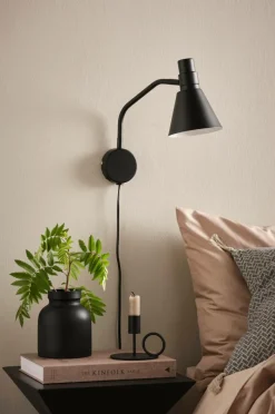 Vägglampor|Jotex NICEVILLE Vägglampa Svart