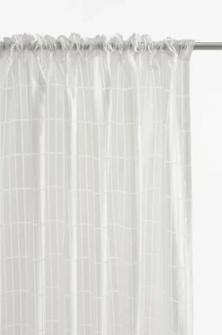 Multifunktionsgardiner|Jotex NILA Multifunktionsgardin 1 Längd - Extra Bred Naturvit