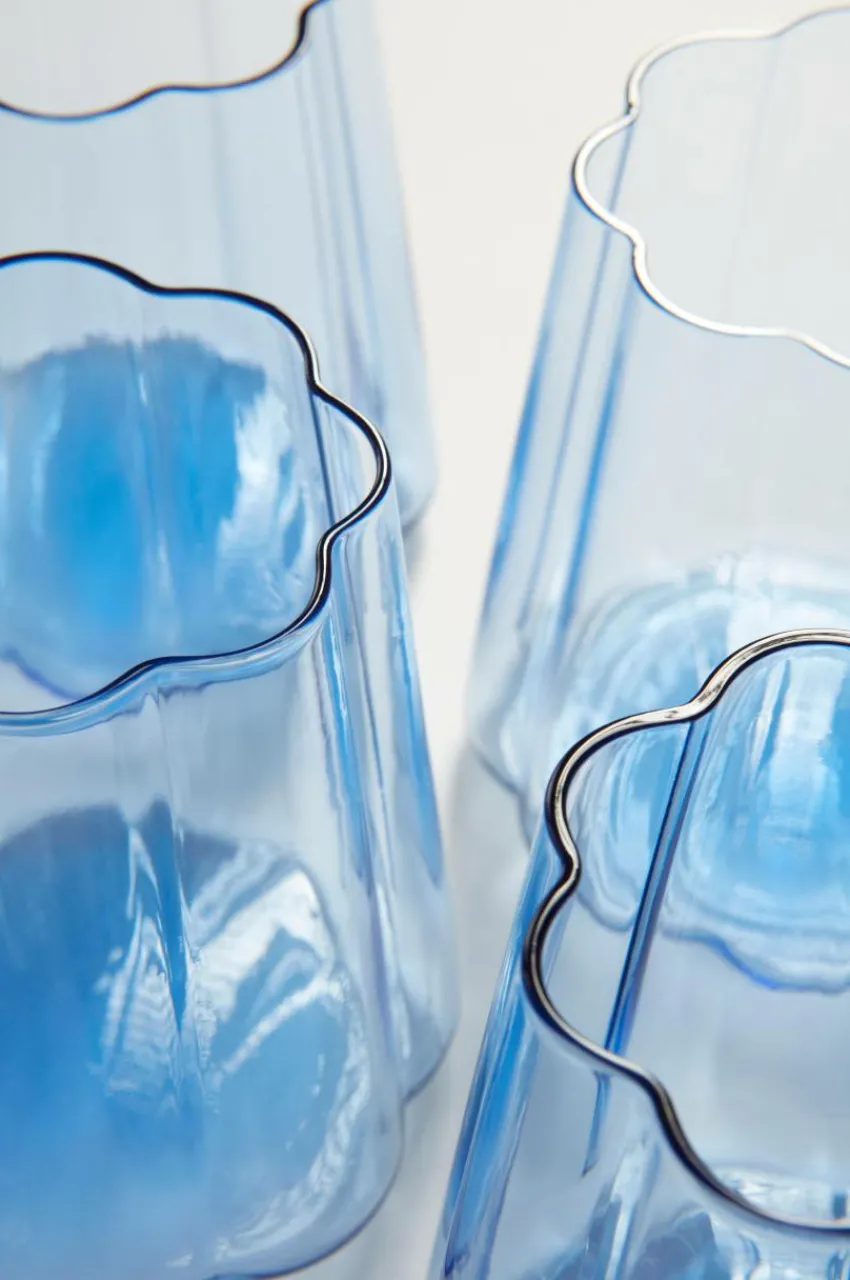 Glas|Jotex NINA Glas 4-pack Blå