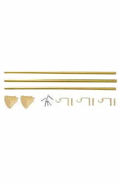 Gardinstänger|Jotex NIOMA Gardinstång 134-180 Cm Guld