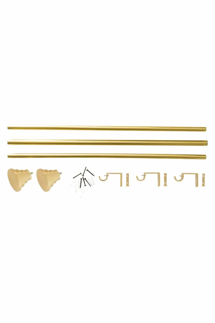 Gardinstänger|Jotex NIOMA Gardinstång 134-180 Cm Guld