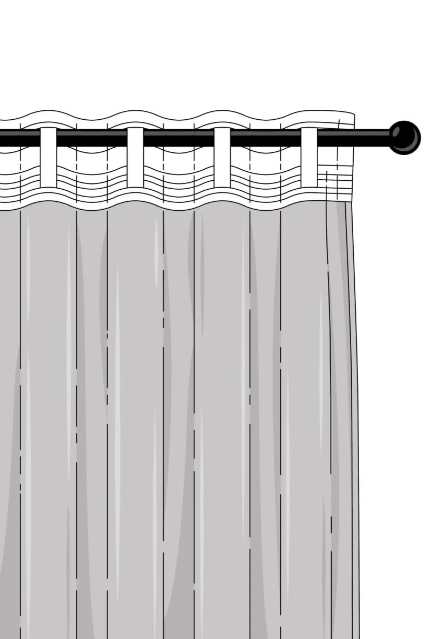 Multifunktionsgardiner|Mörkläggningsgardiner|Jotex NOCTIS Mörkläggningsgardin - 1 Längd - Extra Bred Mullvadsbrun
