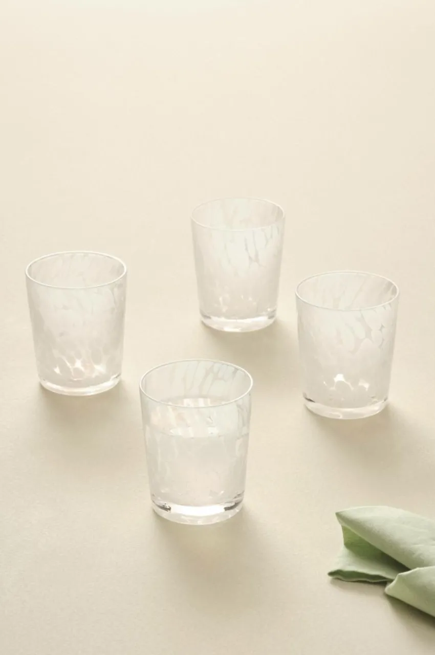 Glas|Jotex NOR Glas 4-pack Transparent/vit