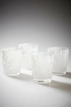 Glas|Jotex NOR Glas 4-pack Transparent/vit
