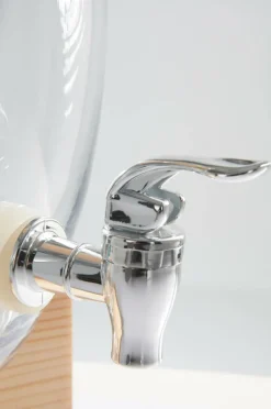 Kökstillbehör|Juldukning|Jotex NOVIA Glasbehållare Med Tappkran Och Ställning Transparent