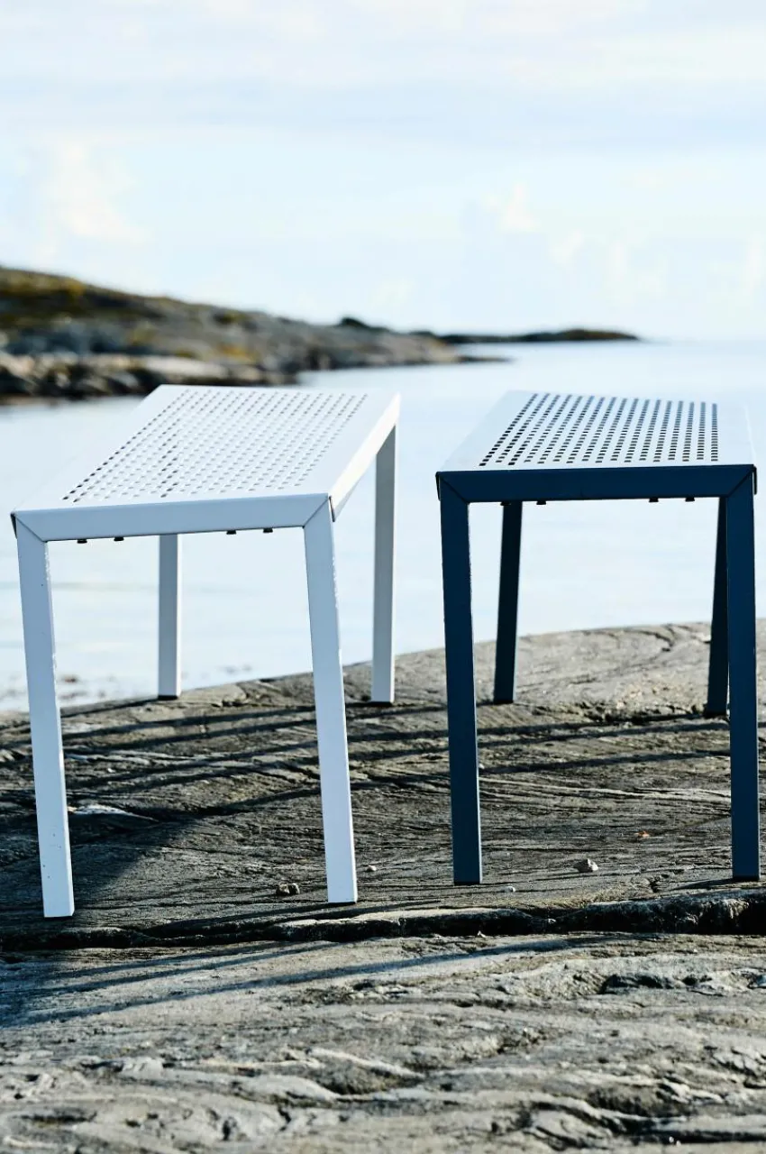 Utesoffor & Utebänkar|Utemöbler|Jotex NÄS Bänk 100 Cm Vit