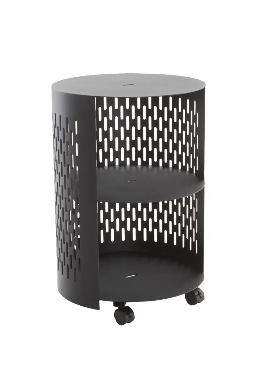 Utebord|Utemöbler|Jotex NÄS Sidobord ø 40 Cm Svart