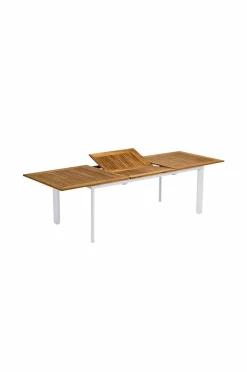 Utebord|Utemöbler|Jotex NYDALA Bord 96x200/280 Cm Vit