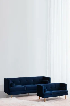 Soffor|Jotex OAKDALE Soffa 3-sits Blå
