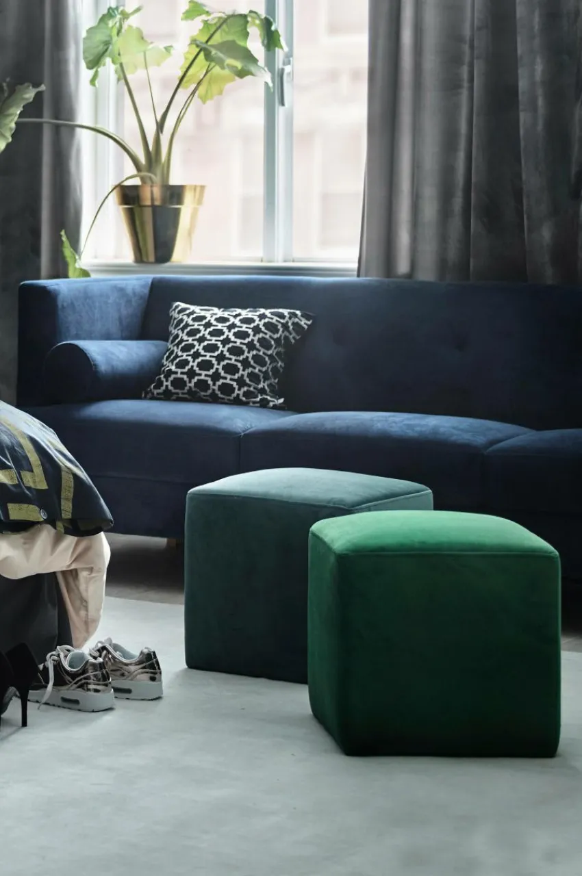 Soffor|Jotex OAKDALE Soffa 3-sits Blå
