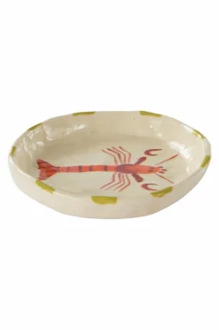 Tallrikar|Jotex OCEAN Serveringstallrik ø 13 Cm Naturvit/multi