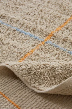Bomulls- & Trasmattor|Jotex ODESSA Bomullsmatta 200x300 Cm Beige/gul/blå