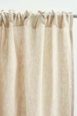 Linnegardiner|Multifunktionsgardiner|Jotex OLGA Linnegardin 2-pack Linnebeige