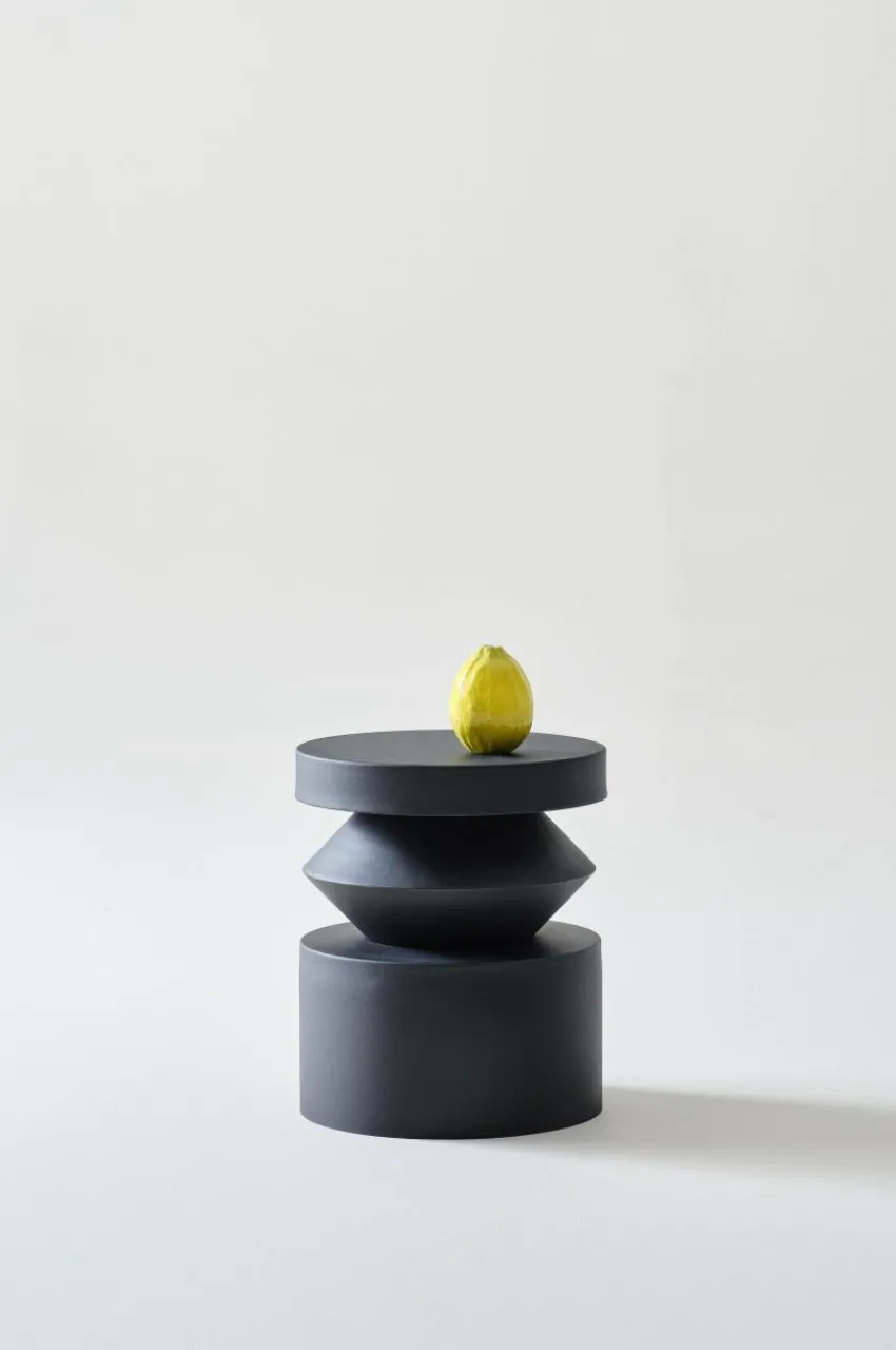 Bord|Jotex OMARA Sidobord ø 34,5 Cm Svart