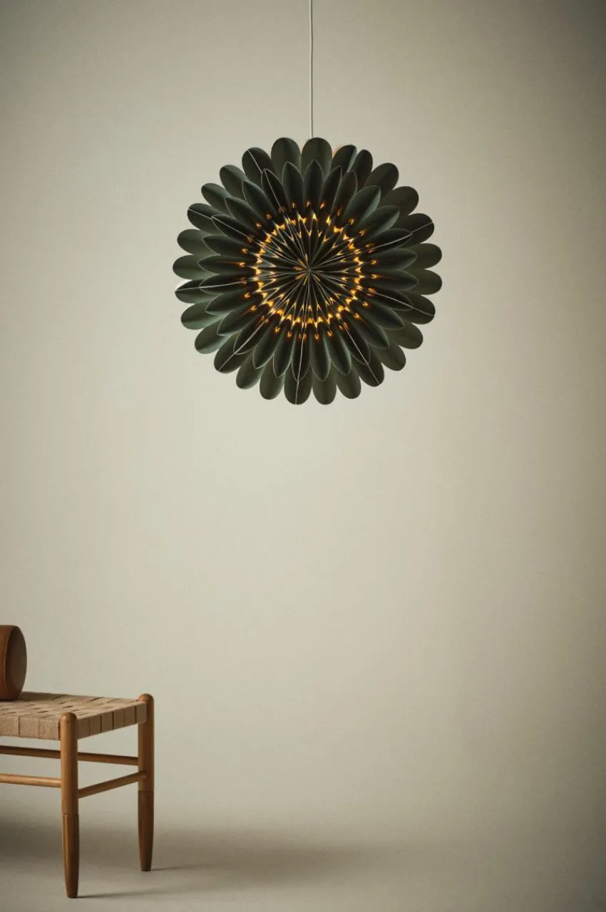 Julbelysning|Jotex OMEGA Julstjärna ø 60 Cm Mörkgrön