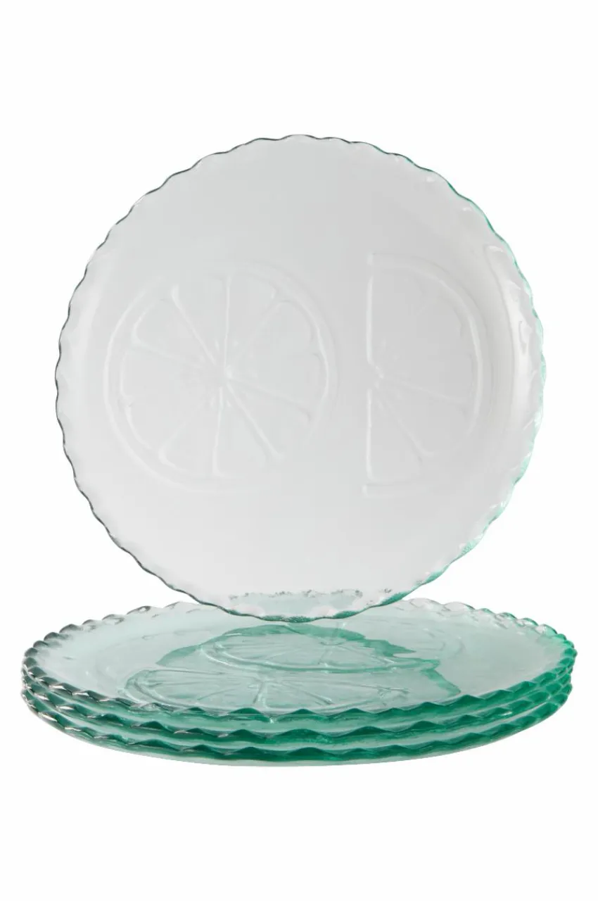 Tallrikar|Jotex ORANGINA Tallrik 4-pack ø 27 Cm Transparent